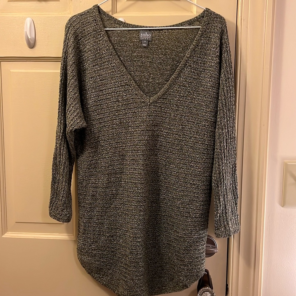 Green sweater